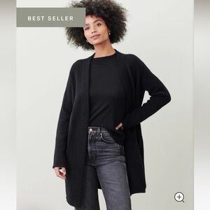 Jenni Kayne Sweater Coat, Black, Small